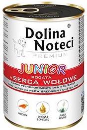 DOLINA NOTECI Prem Junior z sercami wołolwymi 400g