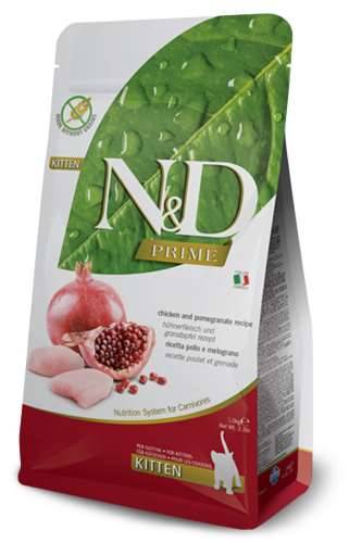 N&D Prime Cat Chicken&Pomeggranate kitten 300 gr