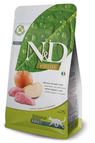 N&D Prime Cat Boar&Apple adult 300 gr