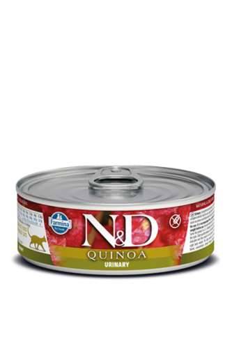 N&D CAT QUINOA URINARY ADULT 80gr