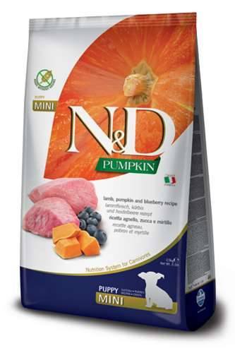 N&D Dog jagnięcina,dynia,jagoda Puppy mini 800 gr