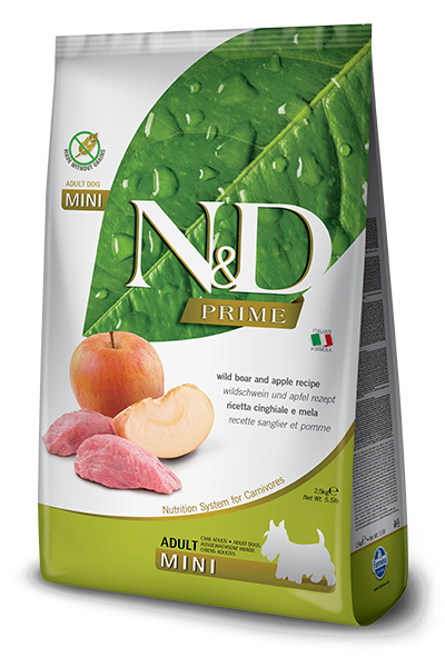 N&D Dog dzik, dynia i jabłko Adult mini 800 gr