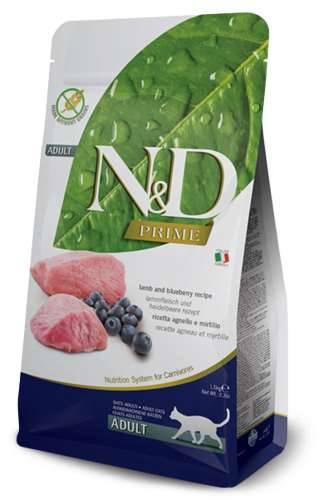 N&D Prime Cat Lamb&Blueberry adult 1,5 kg
