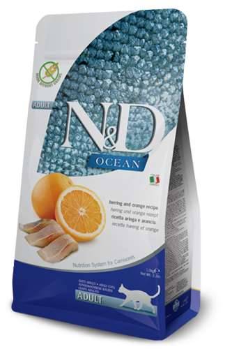 N&D Ocean Cat Herring&Orange Adult 1,5 kg