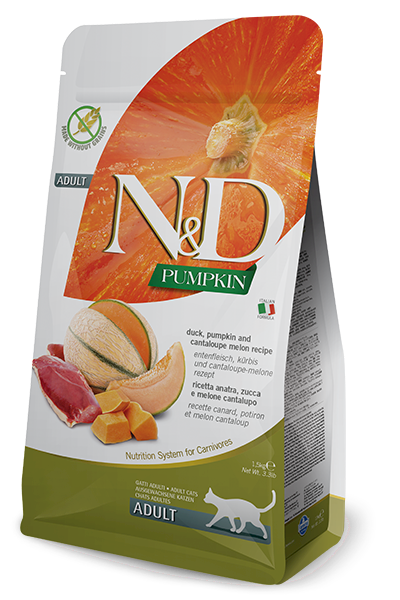 N&D Pumpkin Cat Duck&Cantalupe adult 1,5 kg