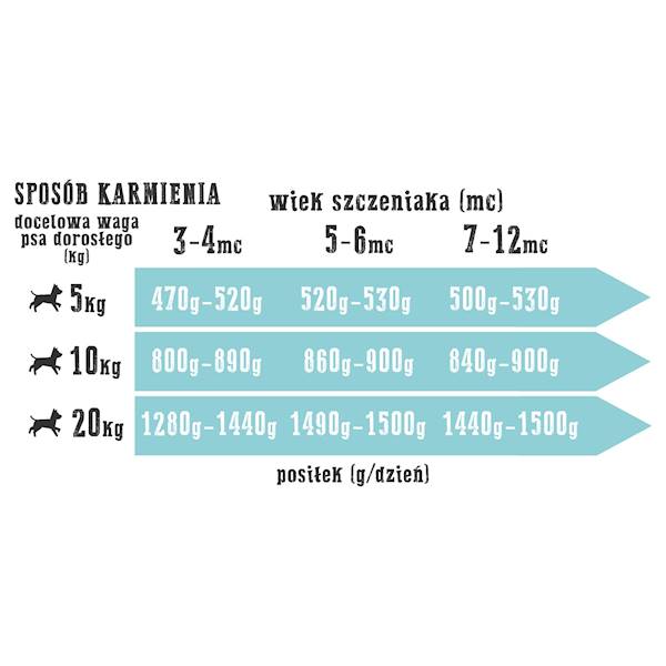 Wiejska Zagroda dla szczeniąt Rybna uczta 200gr