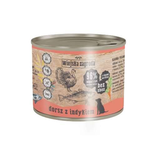 Wiejska Zagroda Dorsz z indykiem 200gr