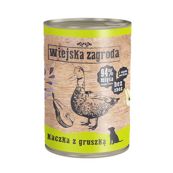 Wiejska Zagroda Kaczka z gruszką 400 gr