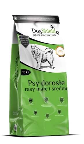 Dogshield psy dorosłe małe i średnie rasy 10kg