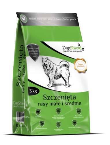 Dogshield szczeniaki małe i średnie rasy 3kg