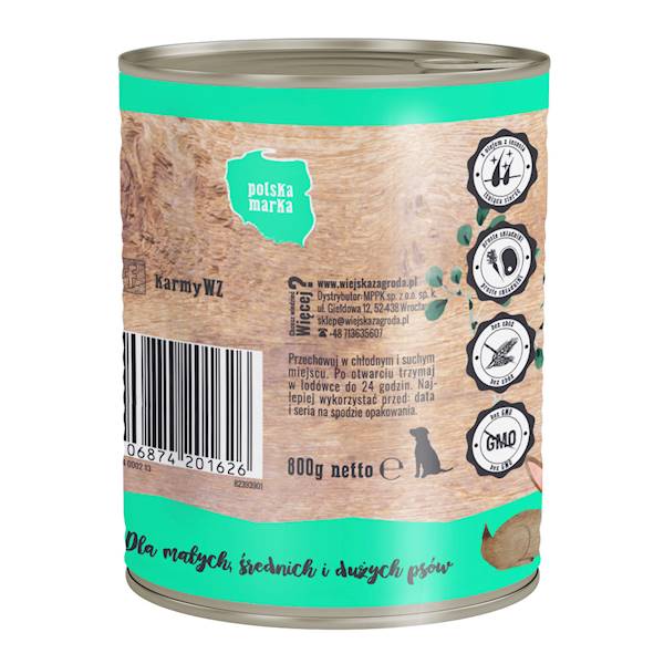 Wiejska Zagroda Rybna uczta 800 gr