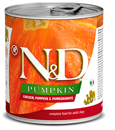 N&D Dog chicken&pump&pomegra 285 gr