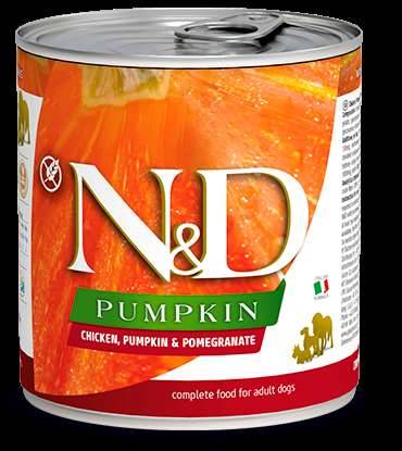 N&D Dog chicken&pump&pomegra 285 gr