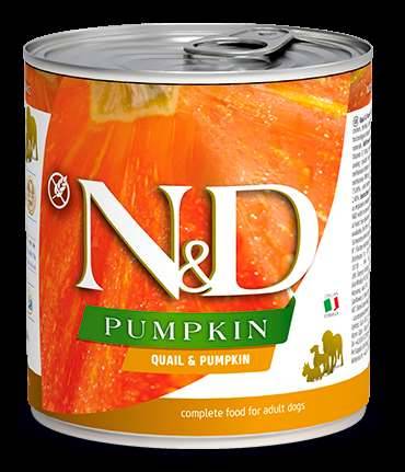 N&D Dog quail&pumpkin 285gr