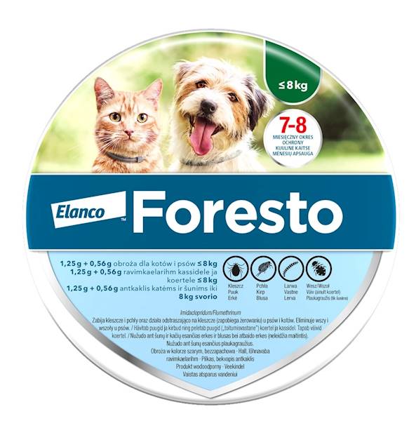 Foresto - kot i pies do 8kg
