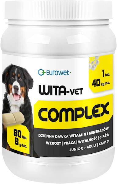 WITA-VET JUNIOR+ADULT  8G, 80 SZT.