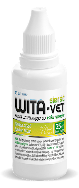 WITA-VET PIES KOT SIERŚĆ 25ML
