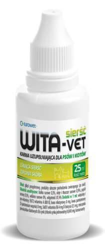 WITA-VET PIES KOT SIERŚĆ 25ML