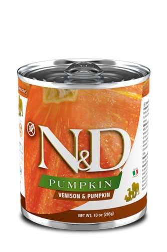 N&D Dog venision & pumpkin Adult 285 gr