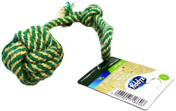 ZIPPY Zabawka linka S 30cm/kula/zielona