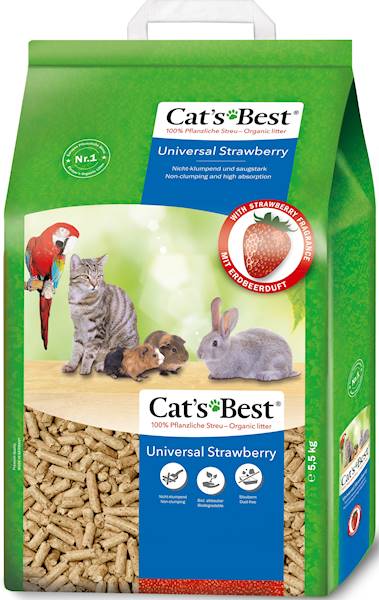 Cat`s best universal strawberry 10L