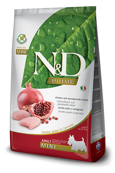 N&D Dog Prime Chicken&Pomegranad Adult mini 800 gr