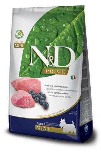 N&D Dog Prime Lamb&Blueberry Adult mini 800 gr
