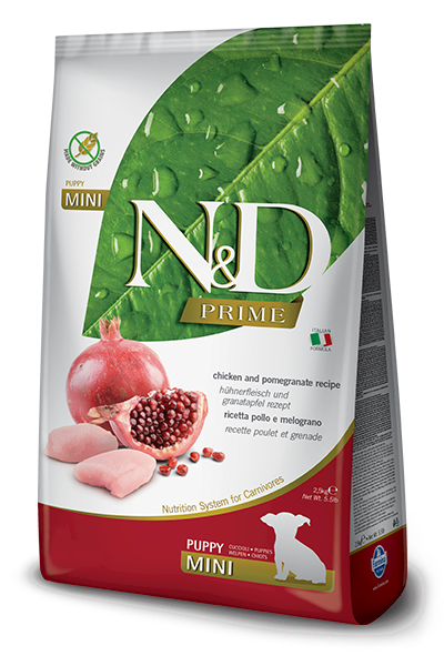 N&D Dog Prime Chicken&Pomegranad Puppy mini 800 gr