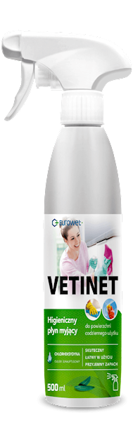 HD Vetined płyn do kuwet i klatek 500 ml atomizer