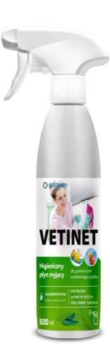 HD Vetined płyn do kuwet i klatek 500 ml atomizer