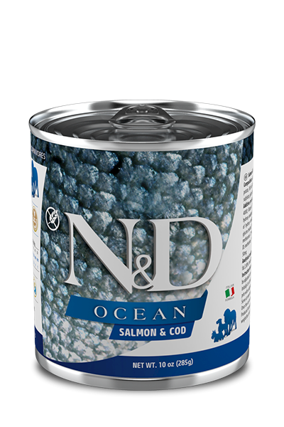 N&D Ocean Dog Salmon&Cod Adult 285 gr