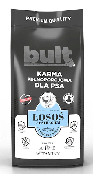 BULT z łososiem i pstrągiem dla dorosłych psów 3kg