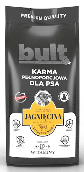 BULT z jagnięciną dorosłych psów małych ras 3kg
