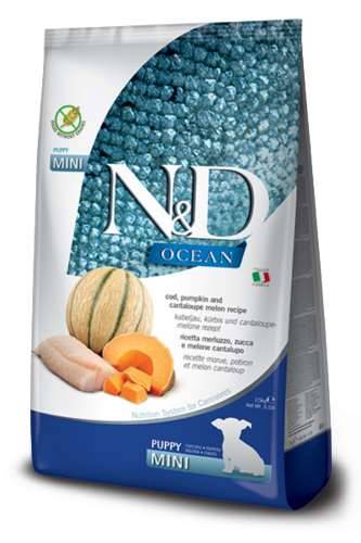 N&D Ocean Dog Cod, pumkin&melon Puppy mini 800 gr