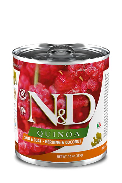 N&D Dog QuinoaSki&Coat Herring 285gr