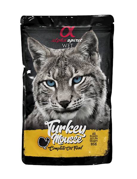 Alpha Spiryt Mus z indyka saszetka 85g