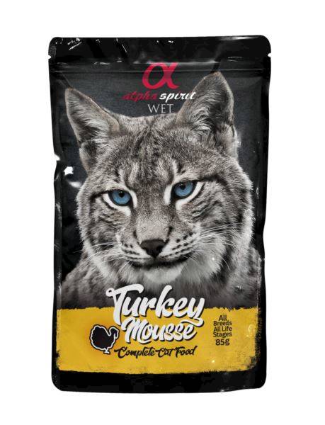 Alpha Spiryt Mus z indyka saszetka 85g