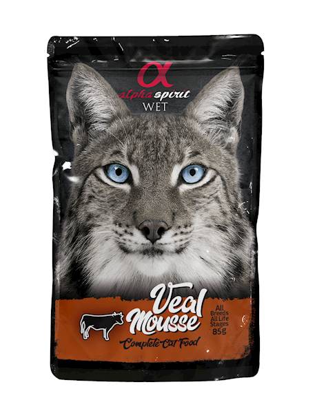 Alpha Spiryt Mus z cielęciny saszetka 85g