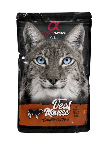 Alpha Spiryt Mus z cielęciny saszetka 85g