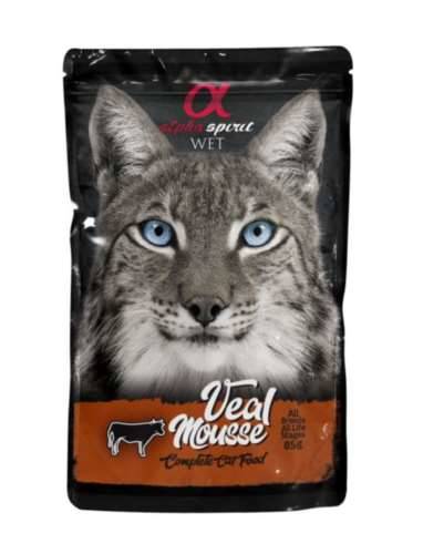 Alpha Spiryt Mus z cielęciny saszetka 85g
