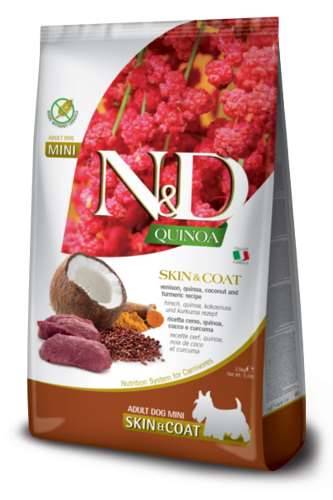 N&D Dog Quinoa Skin & Coat Venision mini 800 gr