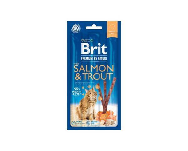 BRIT Premium By Nature Cat Sticks Salmon&Trout 15g