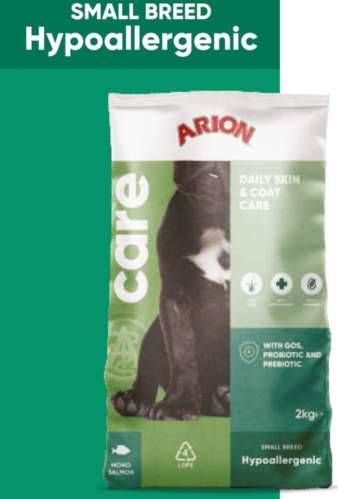 Arion Care Hypoallergenic small breed 2kg