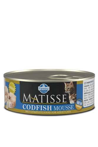 Matisse Cat mousse codfish 85 gr