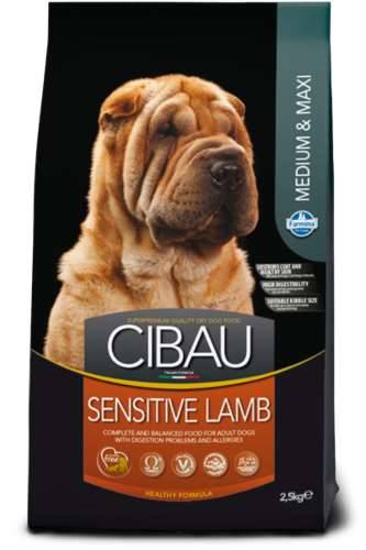Cibau Sensitive Lamb med/max 2,5 kg
