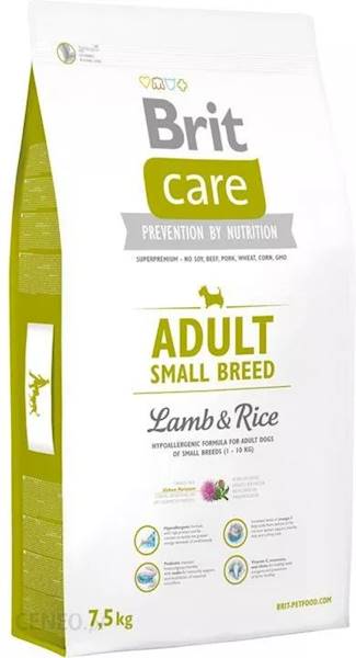Brit Care Adult Small Breed Lamb & Rice7,5