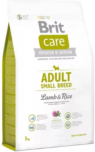 Brit Care Adult Small Breed Lamb & Rice3