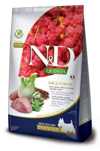 N&D Dog Quinoa digestion lamb&fennel ad mini 800gr