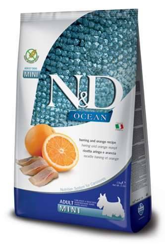 N&D Ocean Dog Herring&Orange Adult mini 800 gr