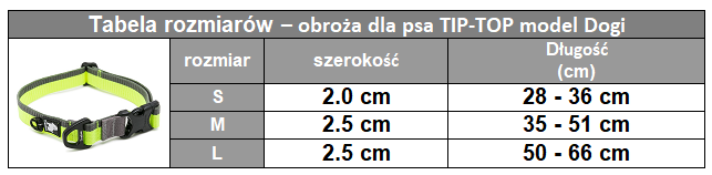 Obroża dla psa Truelove Dogi, r:L kolor:pomarańcz
